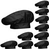 Package 10 Units - FRENCH HAT KITCHEN HAT CHEF COOK BREAST CHEF HAT SHAPE MUSHROOM Ref.918