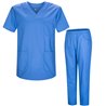 Uniforme Medica con Maglia e Pantaloni Uniformi Mediche Camice Uniformi sanitarie  - Ref.8178