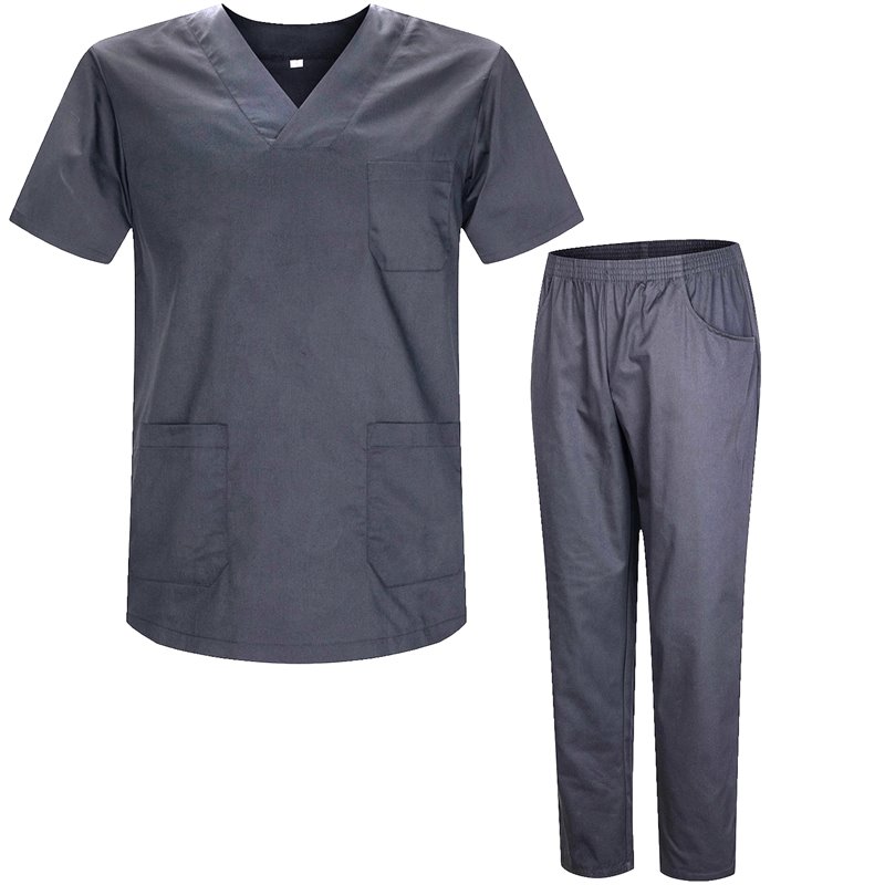 BT-817-8312 MISEMIYA Uniformi Unisex Set Camice Uniforme Medica con Maglia e Pantaloni Uniformi Mediche Camice Uniformi sanitarie 