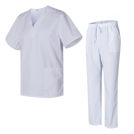 Uniforms Unisex Scrub Set – Medical Uniform with Scrub Top and Pants 301-501 Medical Uniforms & Scrubs