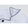 CHEF JACKETS GENTLEMAN WITH SHORT SLEEVES - Ref.8421B Food Service Uniforms