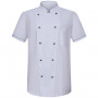 CHEF JACKETS MAN SHORT SLEEVES - Ref.8501B Food Service Uniforms