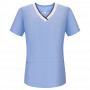 WORK ELASTIC CLOTHES LADY SHORT SLEEVES UNIFORM CLINIC HOSPITAL CLEANING VETERINARY SANITATION HOSTELRY - Ref.709