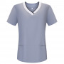 WORK ELASTIC CLOTHES LADY SHORT SLEEVES UNIFORM CLINIC HOSPITAL CLEANING VETERINARY SANITATION HOSTELRY - Ref.709
