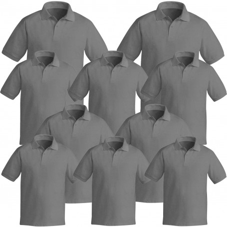 Package 10 Units - WORK POLO SHIRT UNIFORM INDUSTRIAL - Ref.003 Industrial