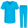 Uniforme Medica con Maglia e Pantaloni Uniformi Mediche Camice Uniformi sanitarie  - 6801-6802