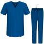 Uniforms Unisex Scrub Set – Medical Uniform with Scrub Top and Pants  - 6801-6802