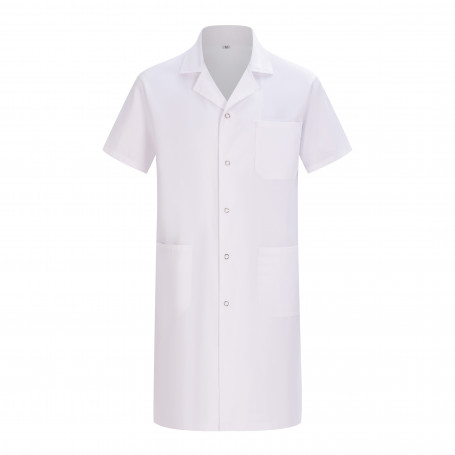 Blouse de laboratoire unisexe - Blouse médicale uniforme sanitaire Blouse de pharmacie Ref: Q8162 Vêtements médicals