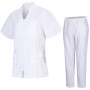 Unisex Scrub Set for Women - Medical Uniform with Top and Pants 702-8312 Uniformes de trabajo