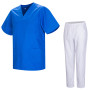 Uniforme Medica con Maglia e Pantaloni Uniformi Mediche Camice Uniformi sanitarie  - Ref.8178B
