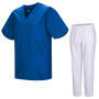 Uniformi Unisex Set Camice – Uniforme Medica con Maglia e Pantaloni  Ref.8178B