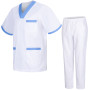 Uniformi Unisex Set Camice – Uniforme Medica con Maglia e Pantaloni 8171-8312 Scrub-Sets
