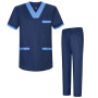 Uniforme Medica con Maglia e Pantaloni Uniformi Mediche Camice Uniformi sanitarie 8171-8312