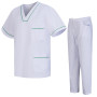 Uniformi Unisex Set Camice – Uniforme Medica con Maglia e Pantaloni Uniformi Mediche Camice Uniformi sanitarie  -6611-6612