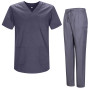 Uniforms Unisex Scrub Set – Medical Uniform with Scrub Top and Pants 817-8319 Medical Uniforms & Scrubs