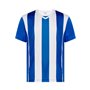 Men's Vertical Striped V-Neck Soccer T-Shirt