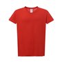 T-shirt basica a maniche corte da donna taglie forti con scollo a V, 100% cotone - Curves V-Neck
