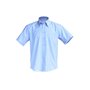 Short-sleeved shirt. Buttons on collar Front pocket - Shirt SS Oxford