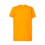 Camiseta esportiva infantil unissex de manga curta Raglan