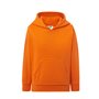 Schlichtes Unisex-Sweatshirt für Jungen mit Kapuze und Kängurutasche