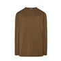 Plain Men's Long Sleeve Cuffless T-Shirt - Regular LS T-Shirt