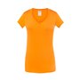 Mädchen-T-Shirt mit V-Ausschnitt, 100 % Baumwolle - Sizilien