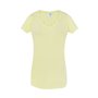 Basic girl's t-shirt with raglan sleeves and slub fabric - Lady Urban Slub