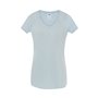 Basic girl's t-shirt with raglan sleeves and slub fabric - Lady Urban Slub