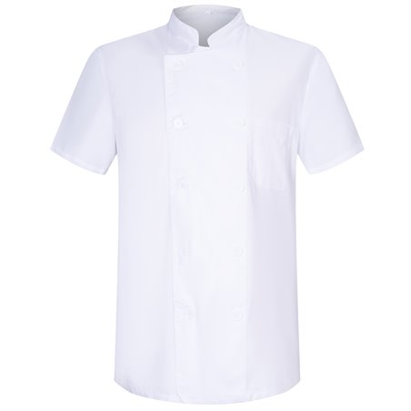 CHEF JACKETS GENTLEMAN WITH SHORT SLEEVES - Ref.8421 Food Service Uniforms