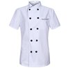 CHEF JACKET WOMEN PROFESSIONAL CHEF JACKETS WOMENS LADY WITH SHORT SLEEVES - Ref.8441 Food Service Uniforms