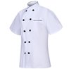 CHEF JACKET WOMEN PROFESSIONAL CHEF JACKETS WOMENS LADY WITH SHORT SLEEVES - Ref.8441 Food Service Uniforms